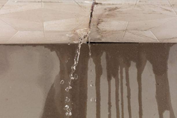 Professional Burst Pipe Cleanup technician working in California Hot Springs, CA